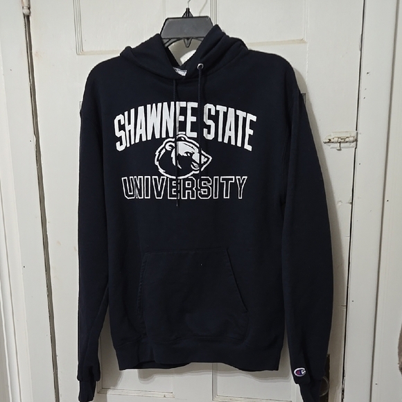 Champion Other - Champion Black Shawnee State University Hoodie Medium Unisex